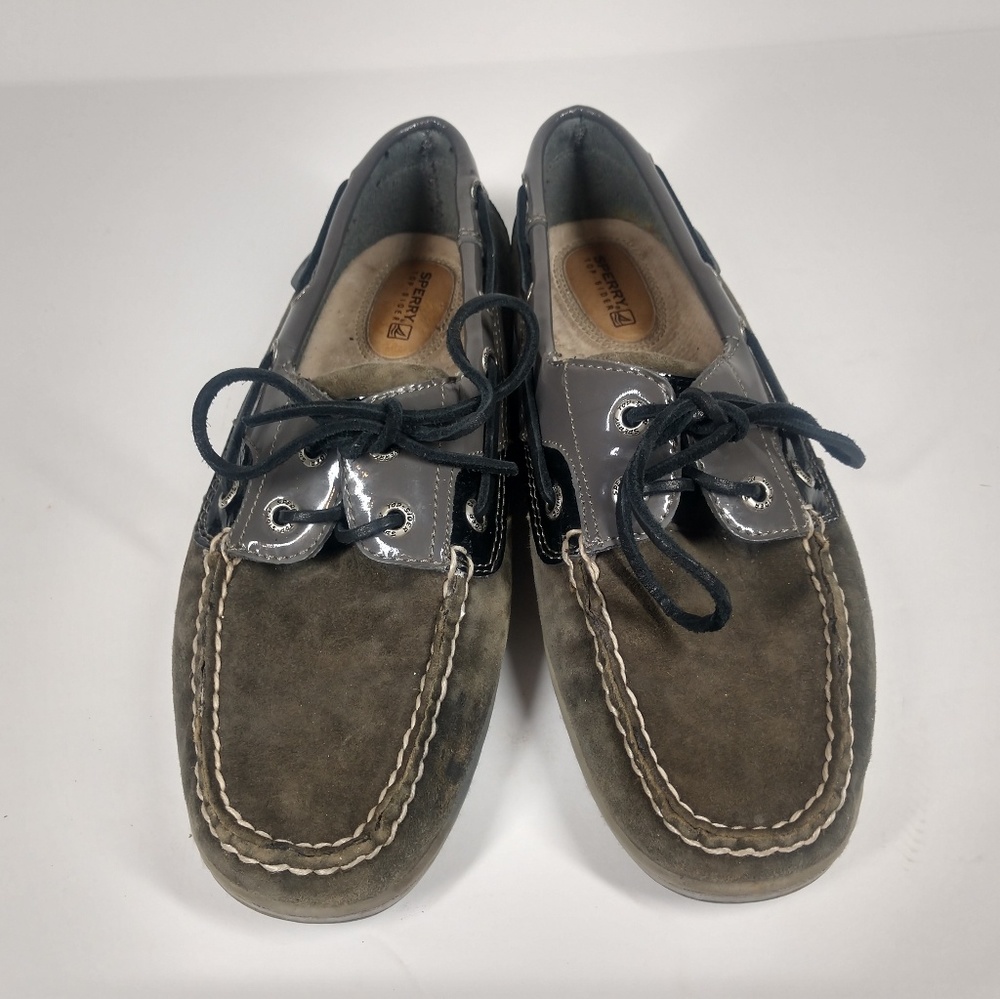 Black Sperry Top Sider Men's Size 8.5 Boat Shoes